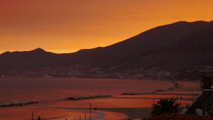 Tramonto sul Circeo (pexels)