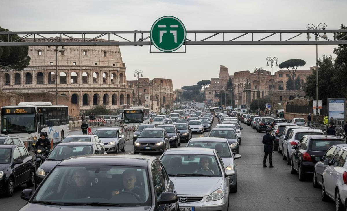 Roma, blocco del traffico: tutto quello che c’è da sapere su domenica 14 dicembre